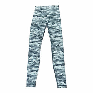 Lululemon Women’s Textured High-Rise Leggings Black Gray Size 4 $98 Retail – b16